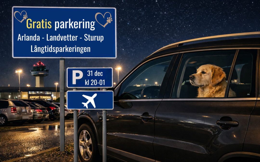 Tips inför Nyår – åk ut till en flygplats